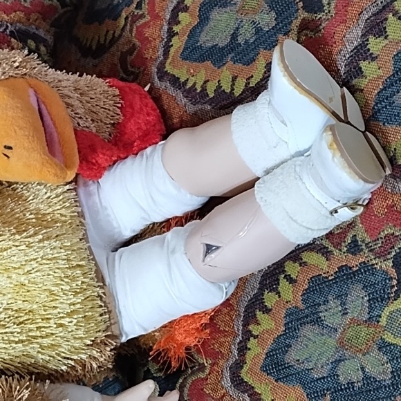 HELLO DOLLY Horrified QVC Vintage Ceramic Doll Remade In Chicken Costume - Picture 4 of 10